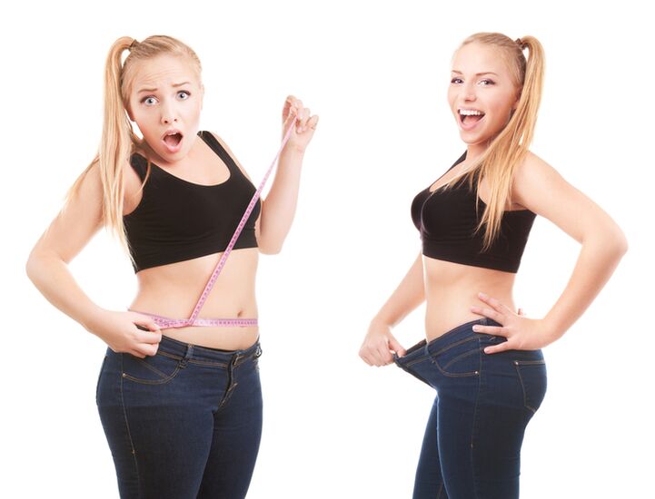 the result of a water diet for lazy people
