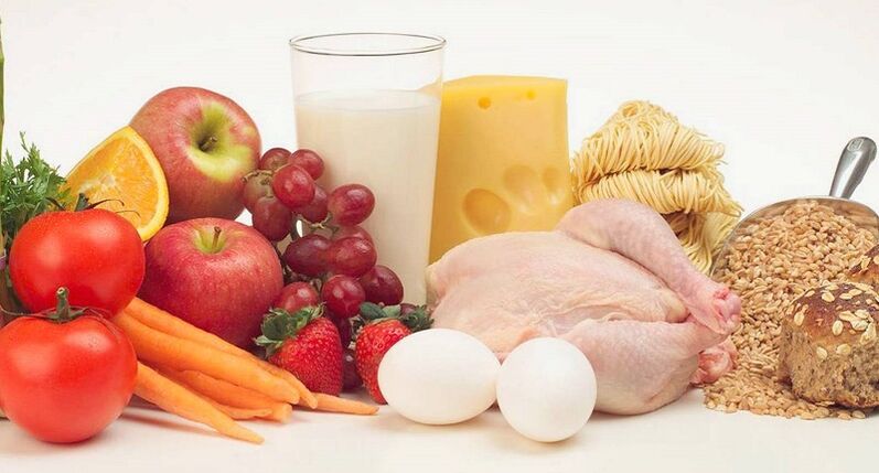 Foods allowed for pancreatitis.